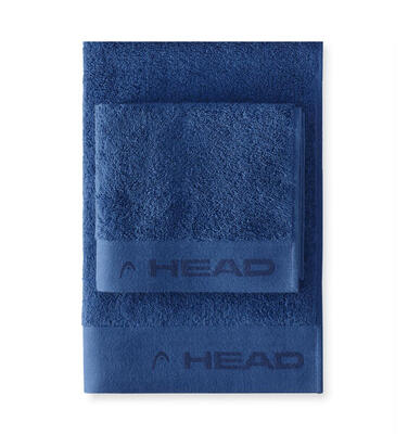 Set Handtücher 40x50cm und 50x100cm aus Reiner Baumwolle 500g/m², Antarctic Grey