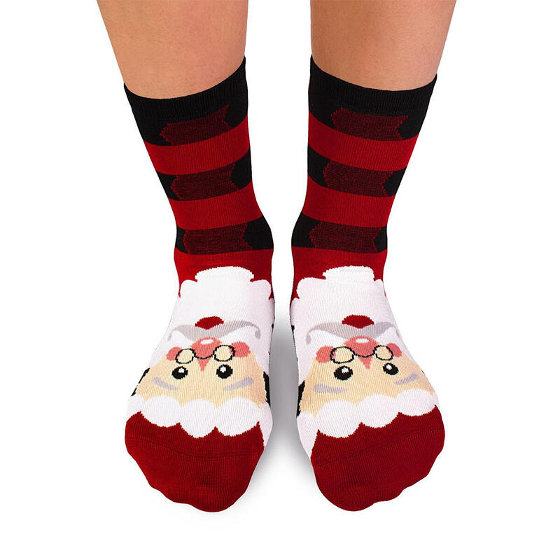 Sosete bambus de craciun Comfort Feet Socks CHRISTMAS SANTA CLAUS