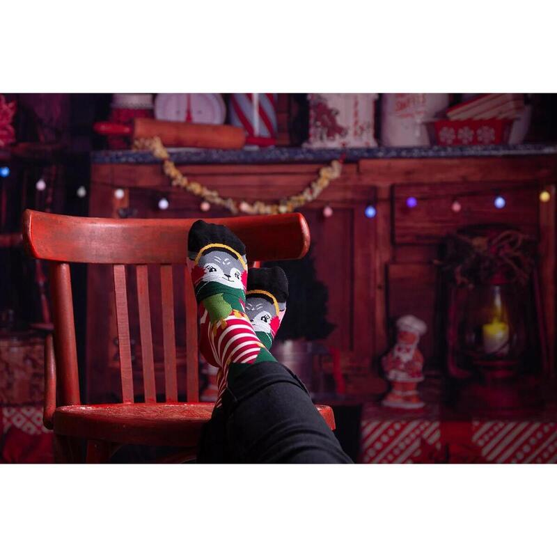 Sosete bambus de craciun Comfort Feet Socks CHRISTMAS MOUSE