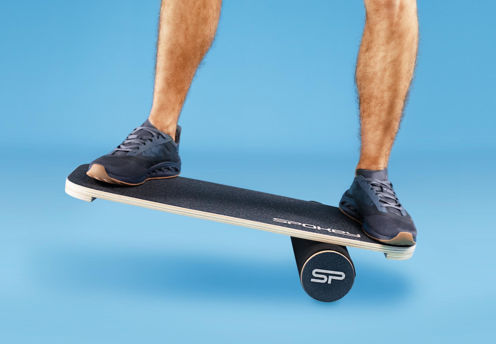 Deska do balansowania balance board z wałkiem trening równowagi Spokey SWAY 6/6