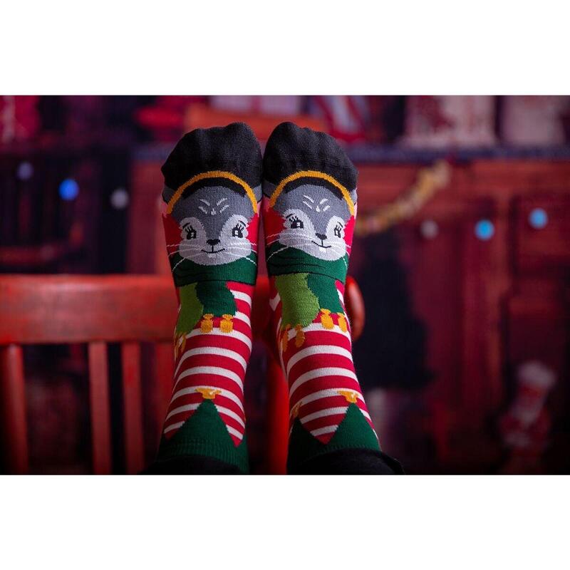 Sosete bambus de craciun Comfort Feet Socks CHRISTMAS MOUSE