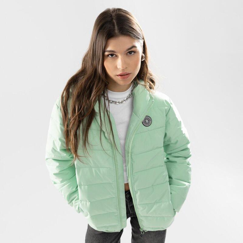 Dames Lifestyle waterbestendig puffer jack Cruise-W Groen