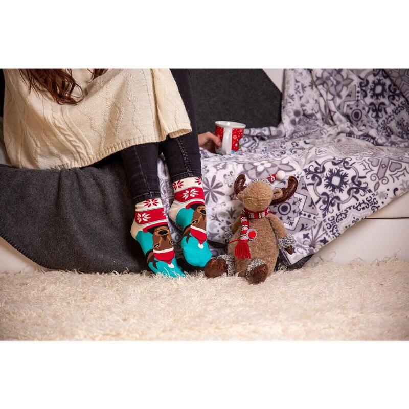 Sosete bambus de craciun Comfort Feet Socks CHRISTMAS DEER
