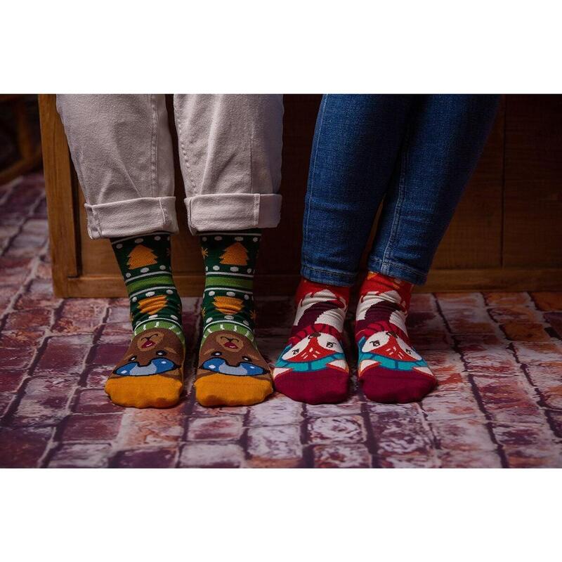 Sosete bambus de craciun Comfort Feet Socks CHRISTMAS BEAR