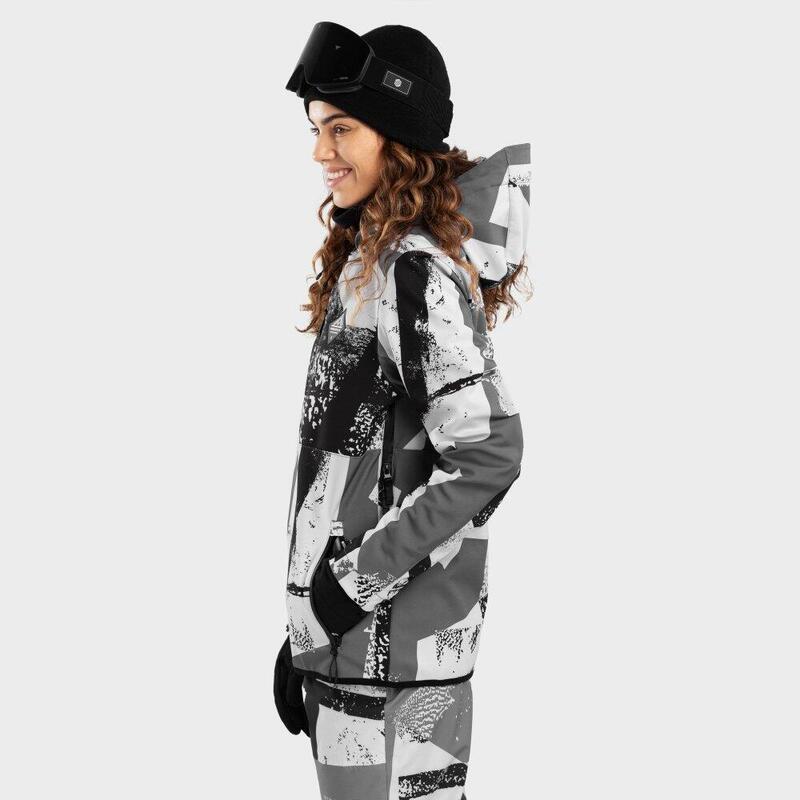 Damen Wintersport snowboardjacke für W2-W Klinck Siroko Mehrfarbig