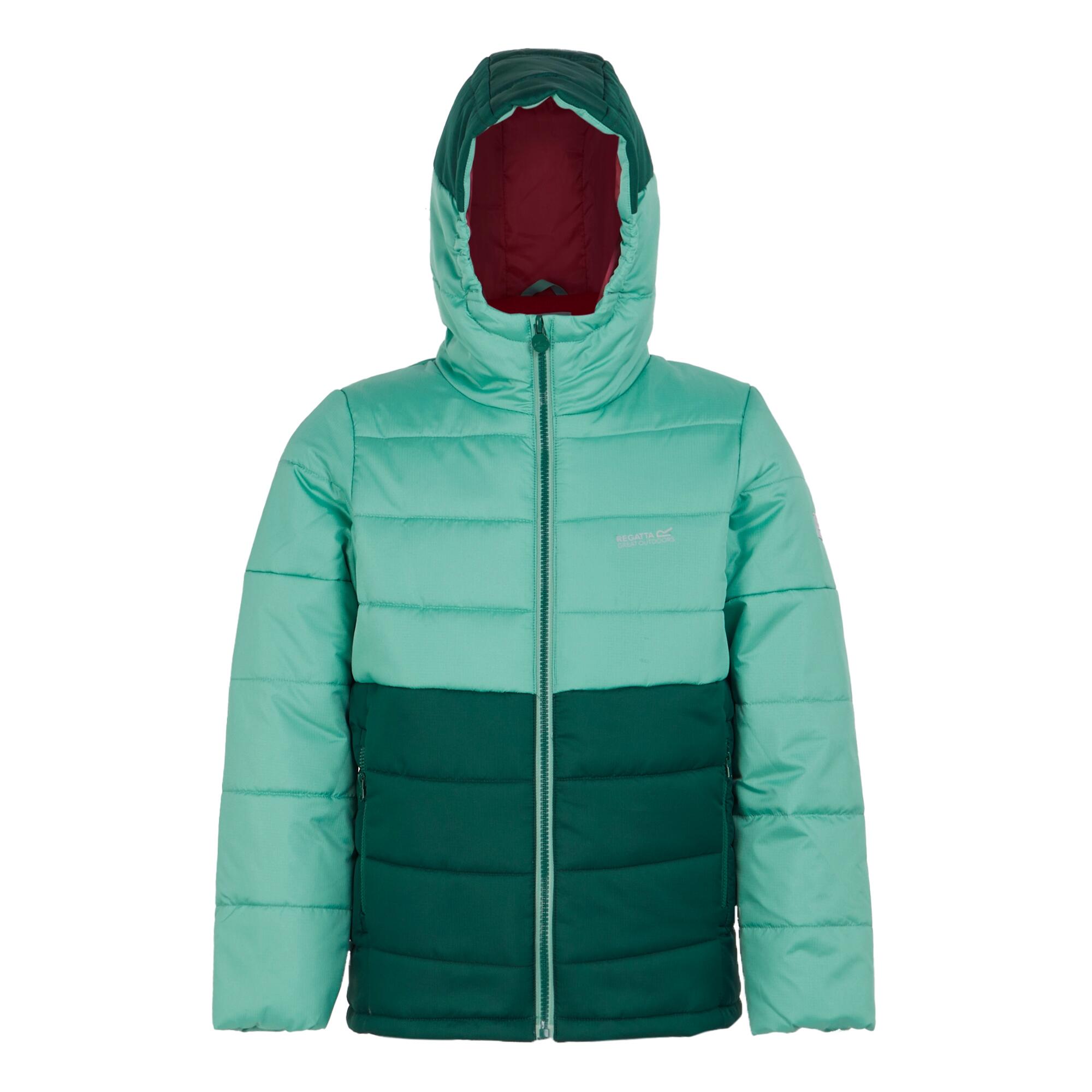 Regatta - Veste Isolée Lofthouse Enfant (vieux Vert / Forêt Tropicale) - Veste - Bleu|vert - 4 À 6 Ans - Decathlon