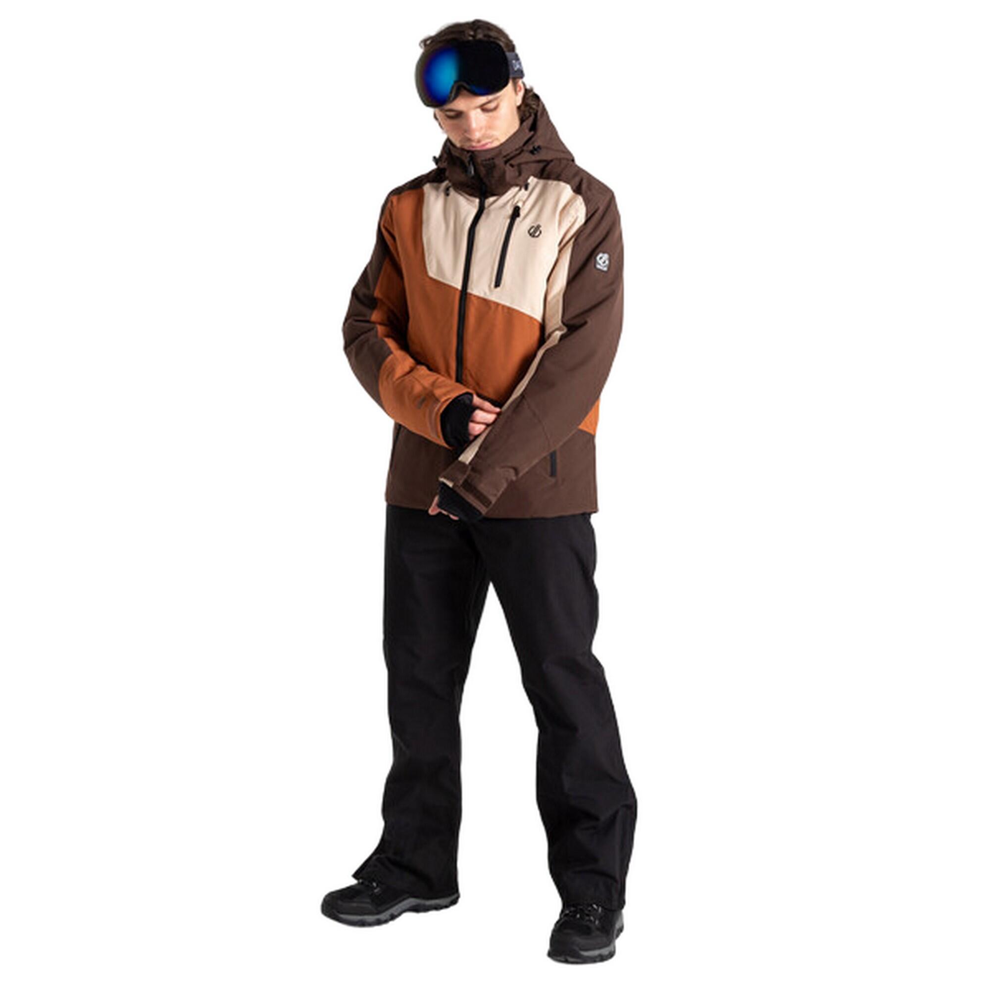 Heren Baseplate II Ski jas (Mokka Bisque/Oat Cream) 3/5