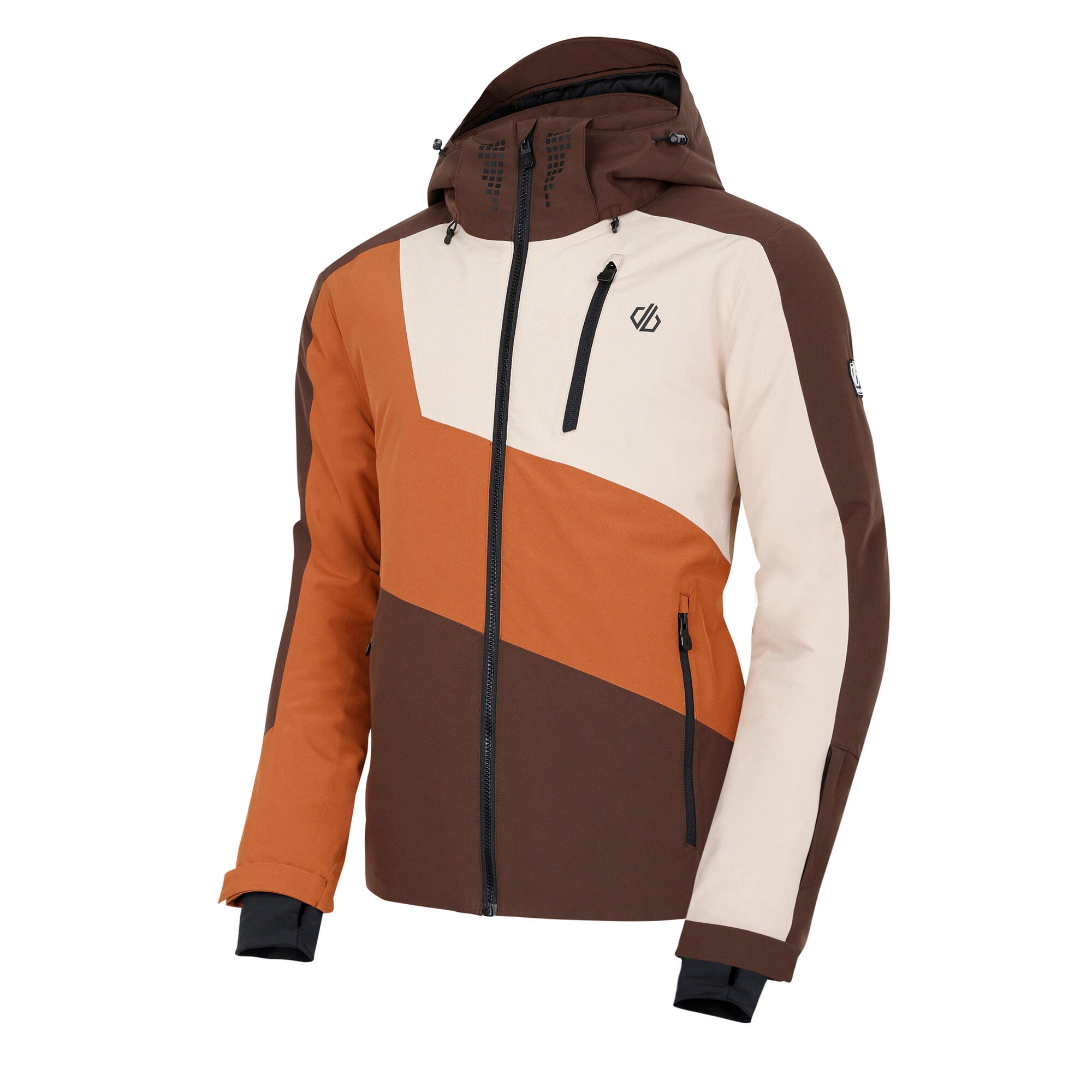 Heren Baseplate II Ski jas (Mokka Bisque/Oat Cream) 4/5