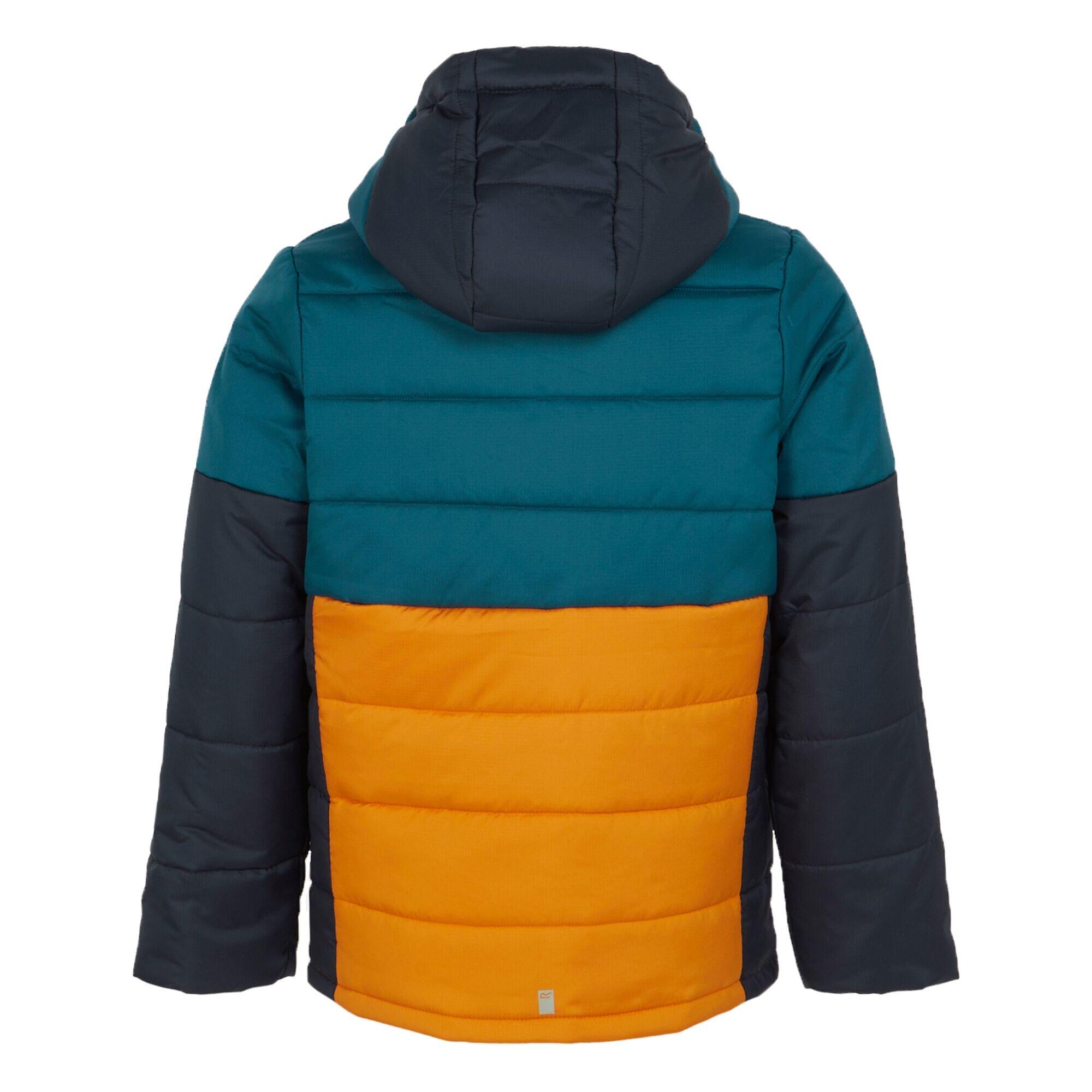 Veste Isolée LOFTHOUSE Enfant (Bleu Marocain / Orange Sombre) 2/5