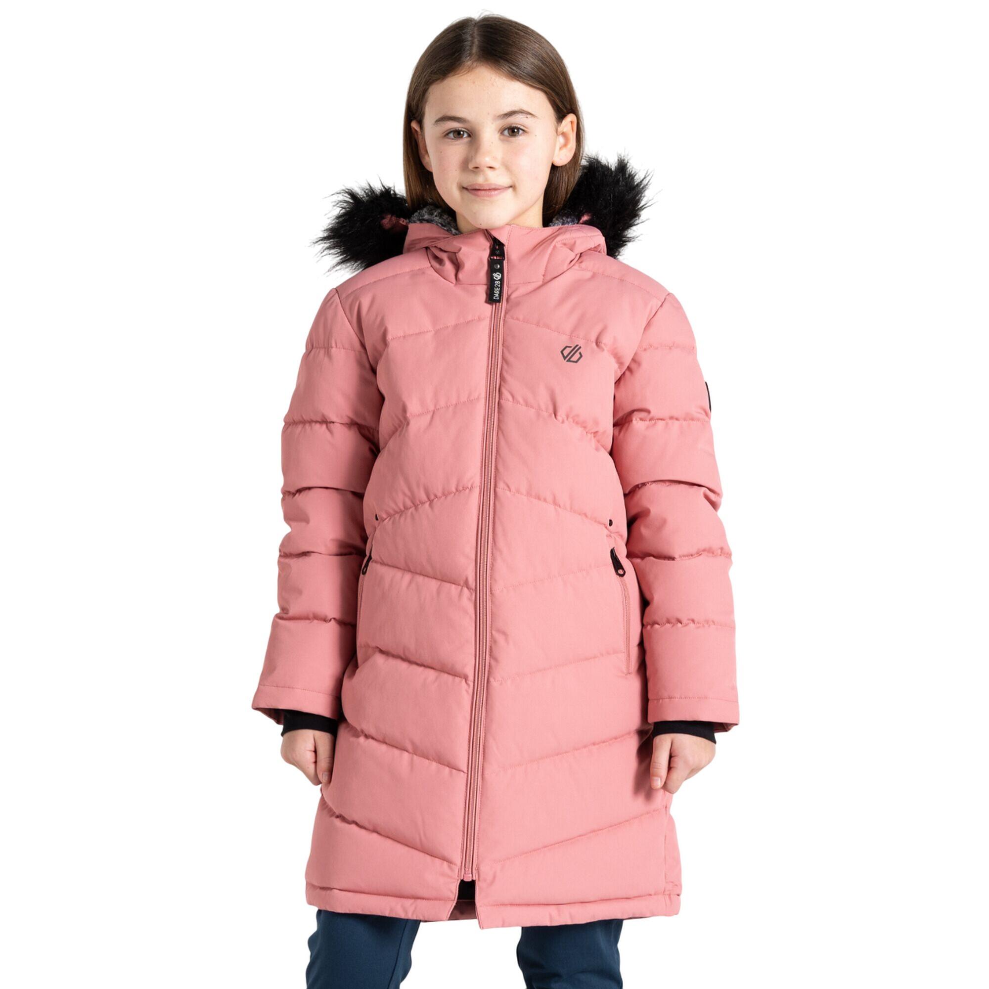 "Striking III" Parka für Mädchen Graurosa 4/5