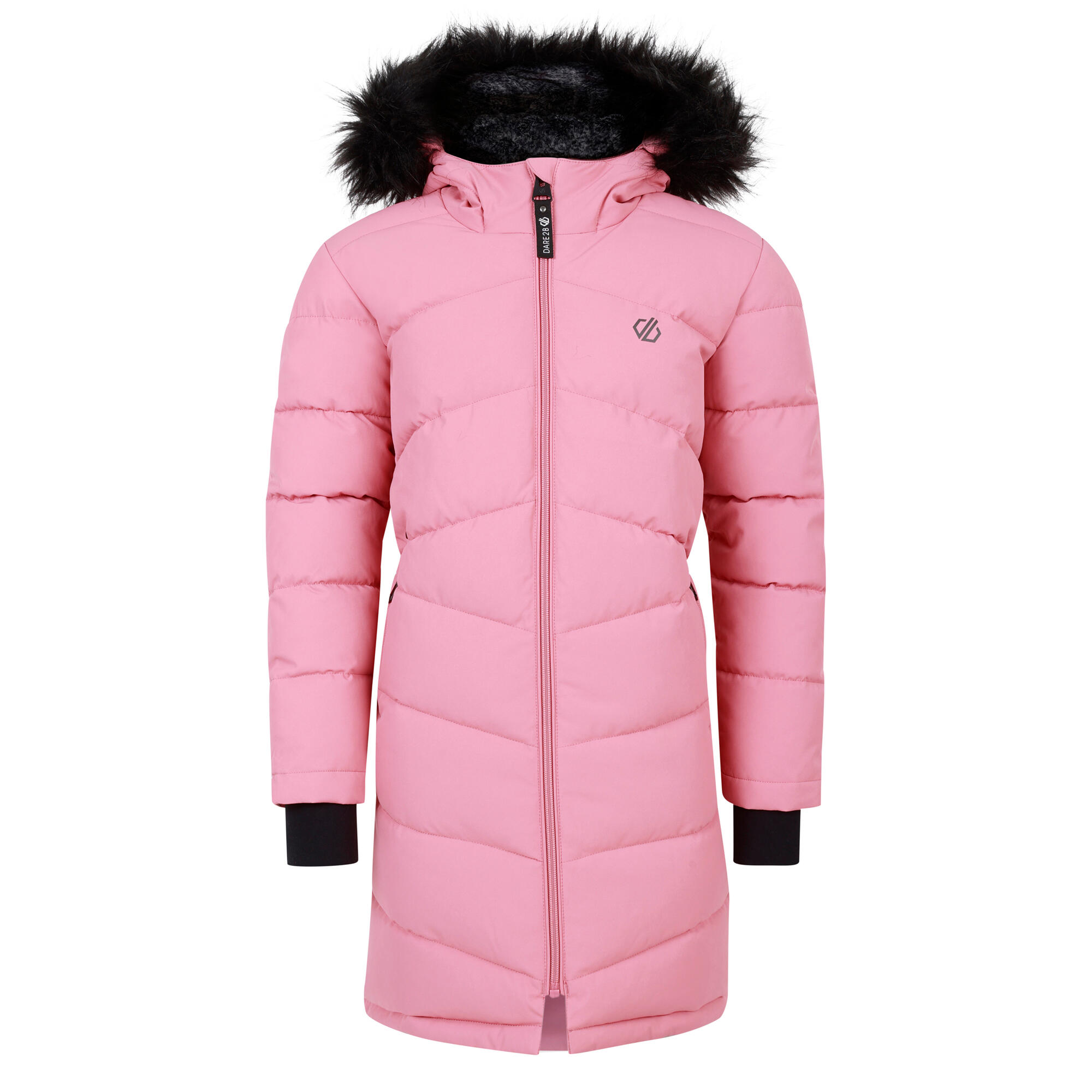 DARE 2B Parka Trapuntato Ragazze Dare 2B Striking III Rosa Polvere