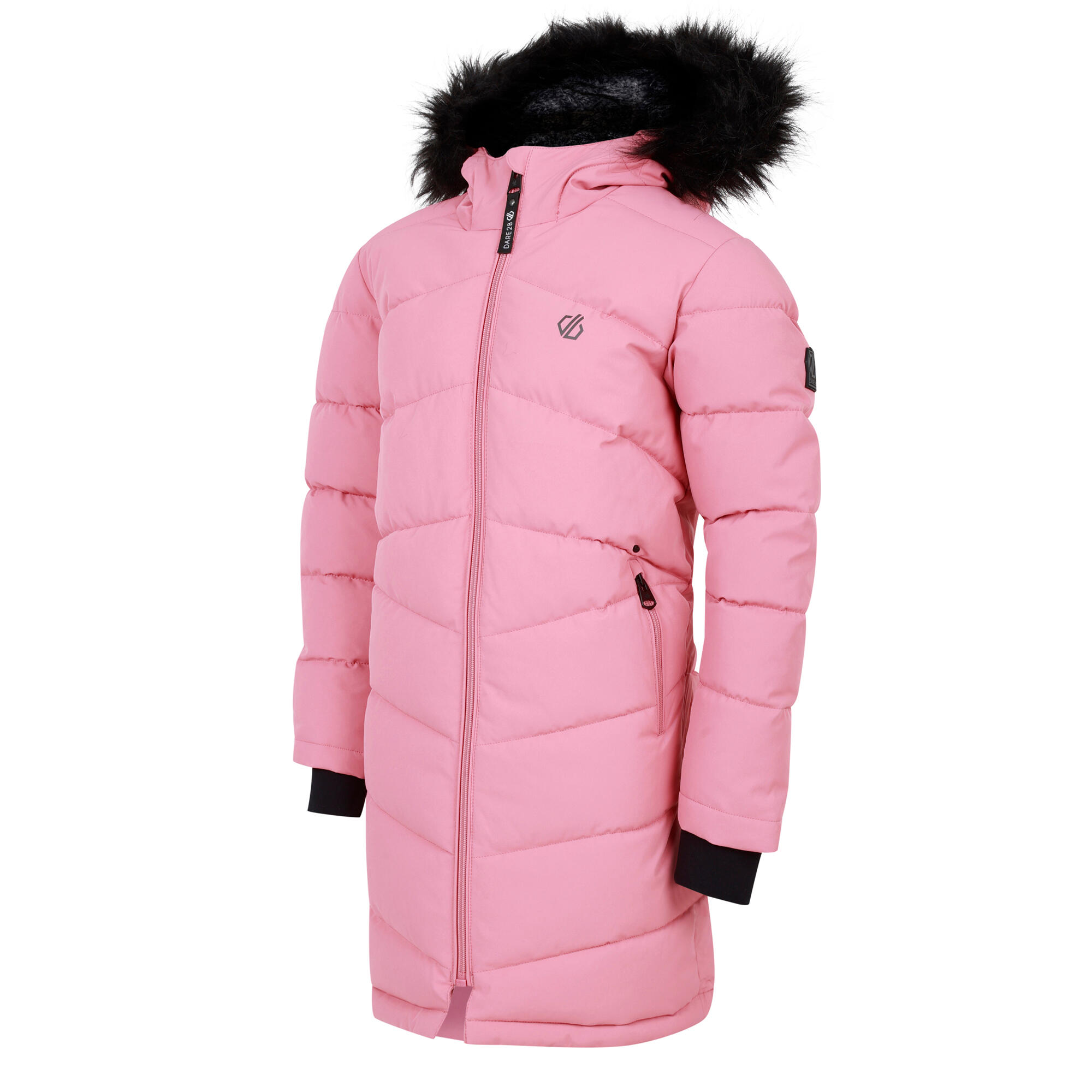 "Striking III" Parka für Mädchen Graurosa 3/5