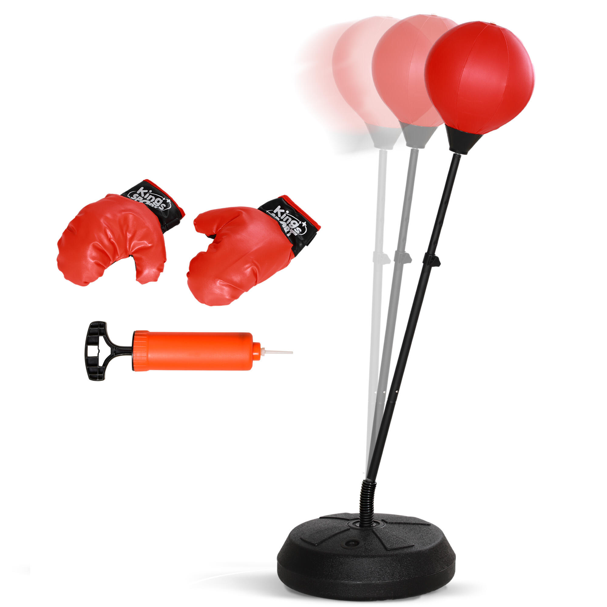 AIYAPLAY Punching ball para crianças vermelho AIYAPLAY