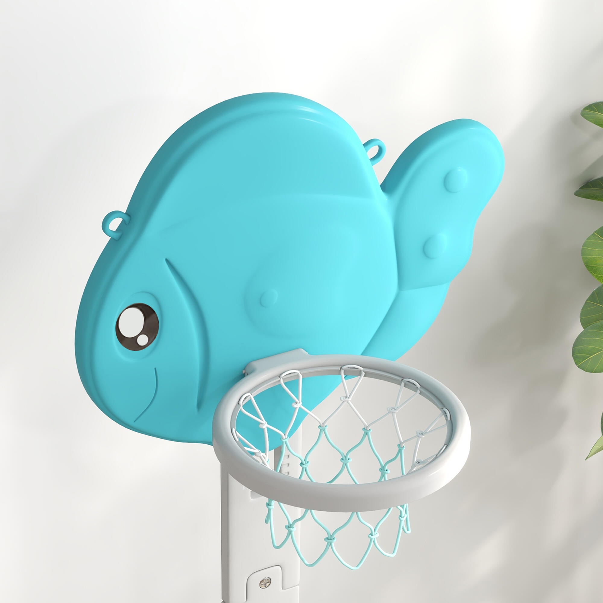 Tabela de basquetebol para crianças 46x51x134-152 cm multicor AIYAPLAY 4/7