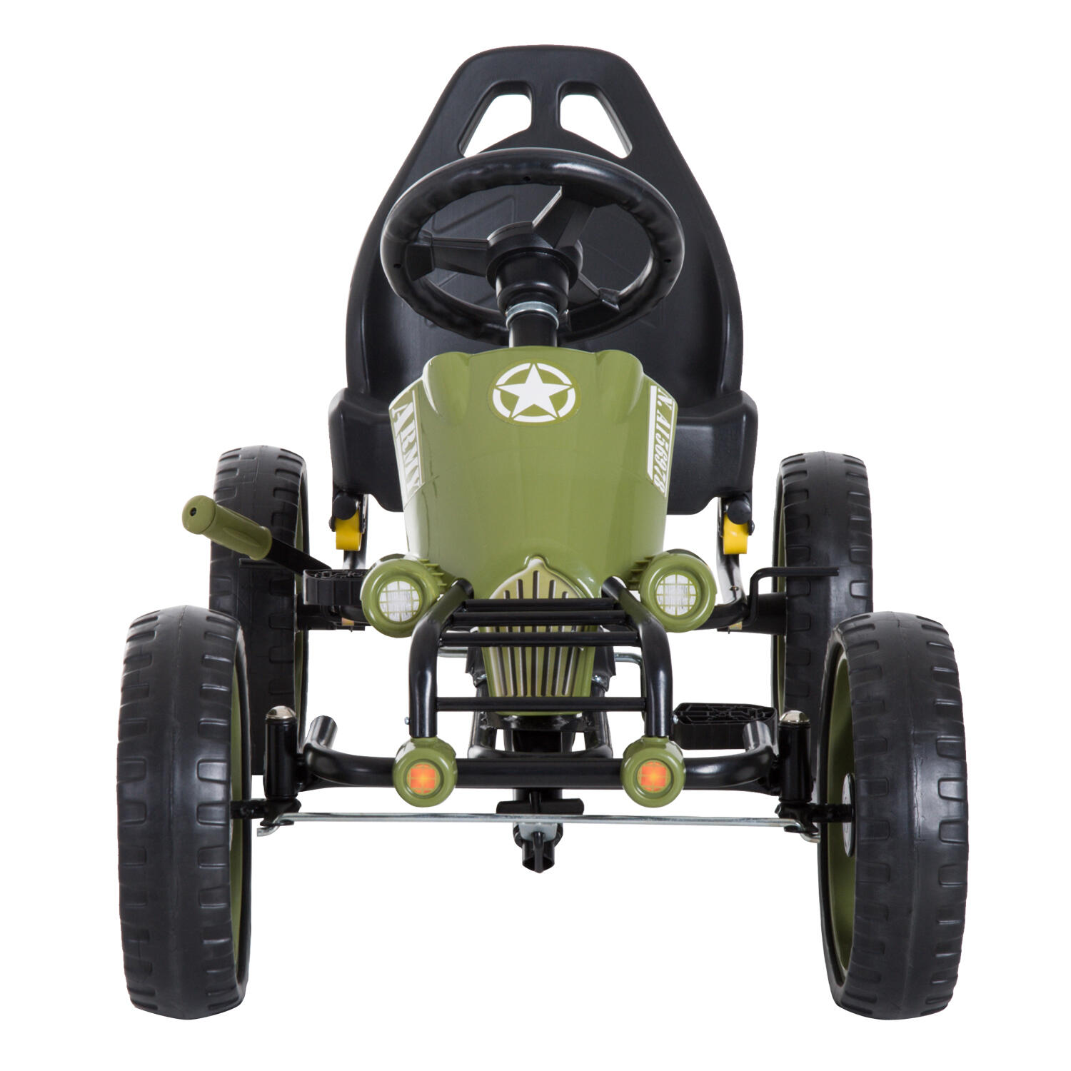 Go-Kart a Pedales HOMCOM 105x54x61 cm Verde 5/6