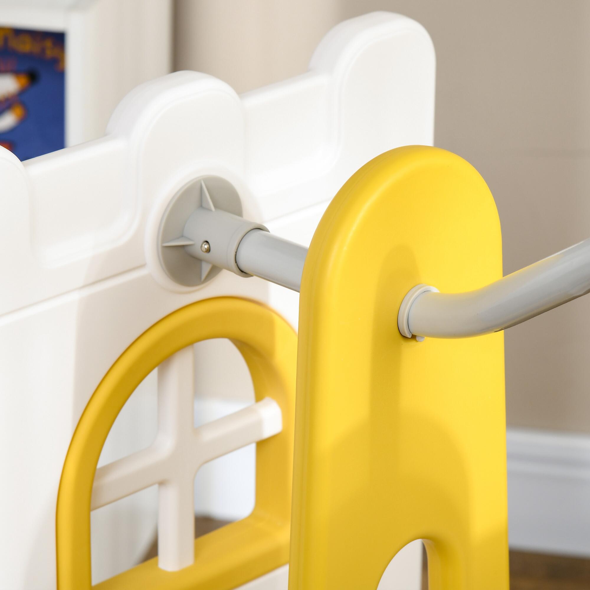 Escorrega infantil 6 em 1 143x177x99 cm multicor AIYAPLAY 4/7