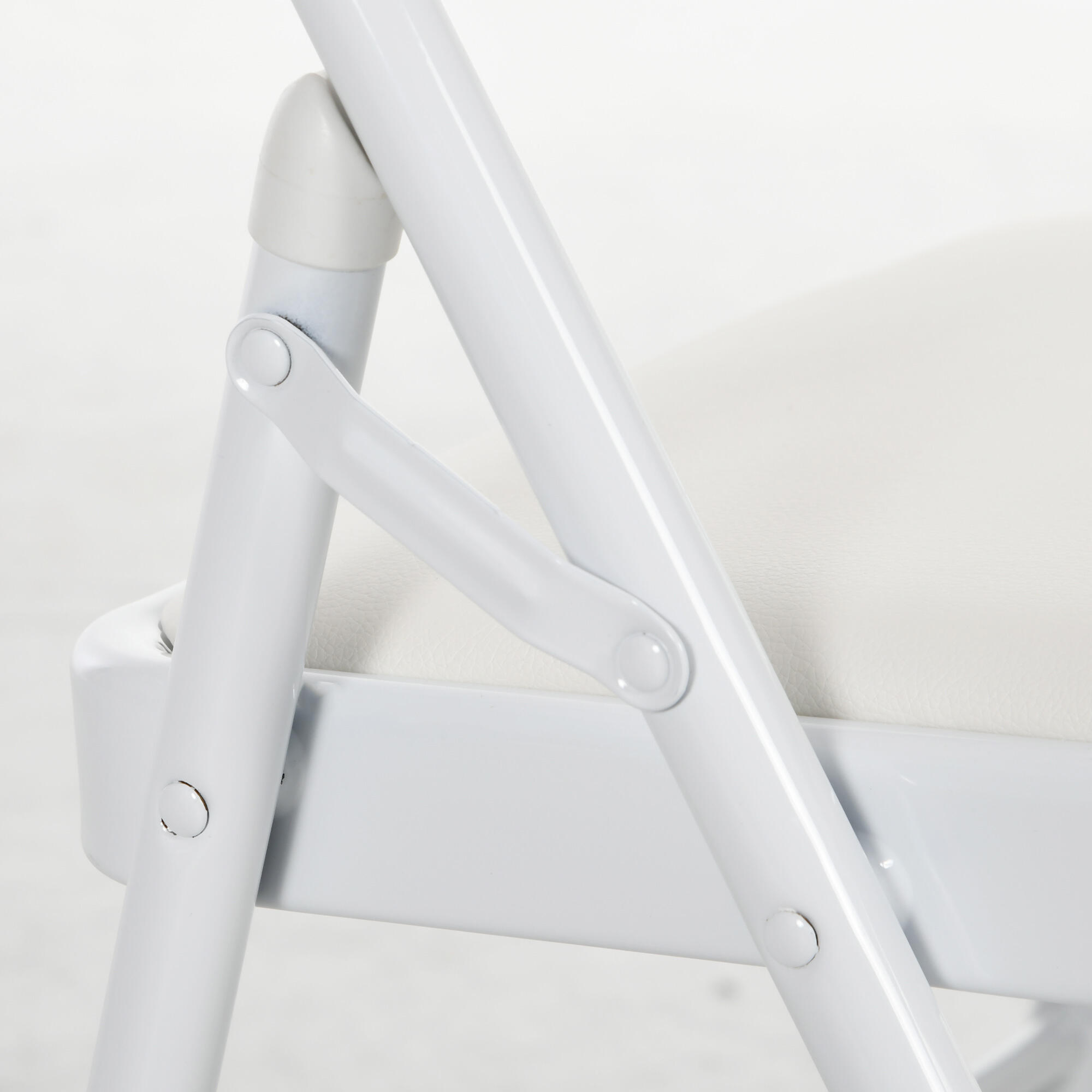 Sillas Plegables HOMCOM 45x46x78 cm Blanco 5/8