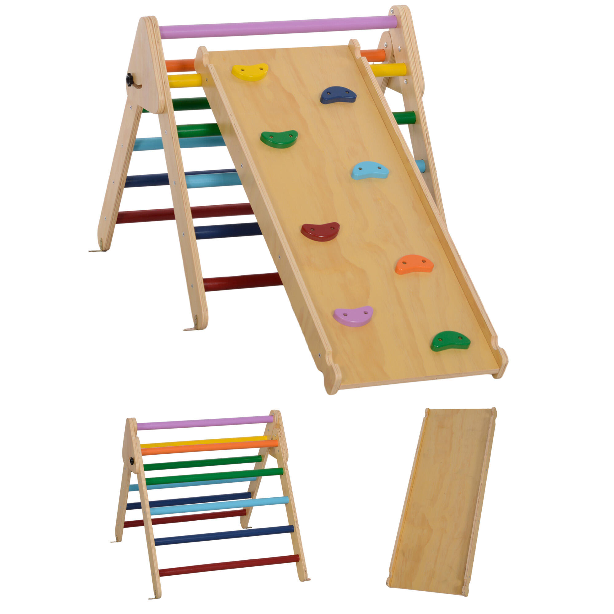 Jogo de aprendizagem 147x64,5x63 cm multicor aiyaplay