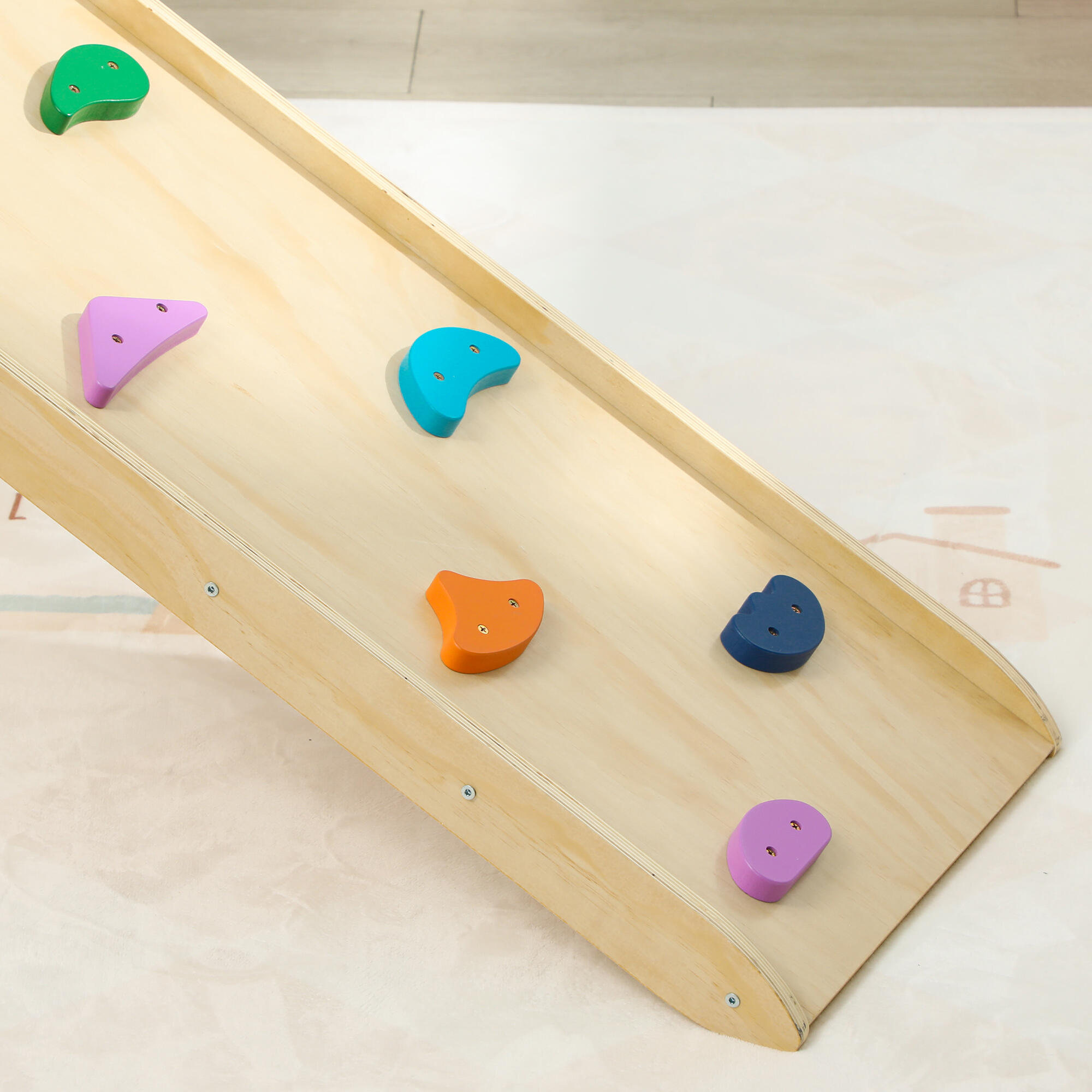 Escalada para Niños AIYAPLAY 175x70x89 cm Multicolor 5/7