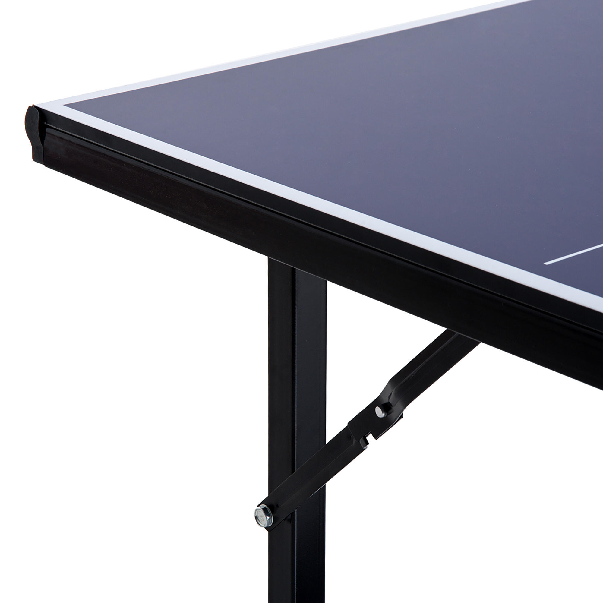 Mesa de ping pong 182x91x76 cm azul HOMCOM 7/7