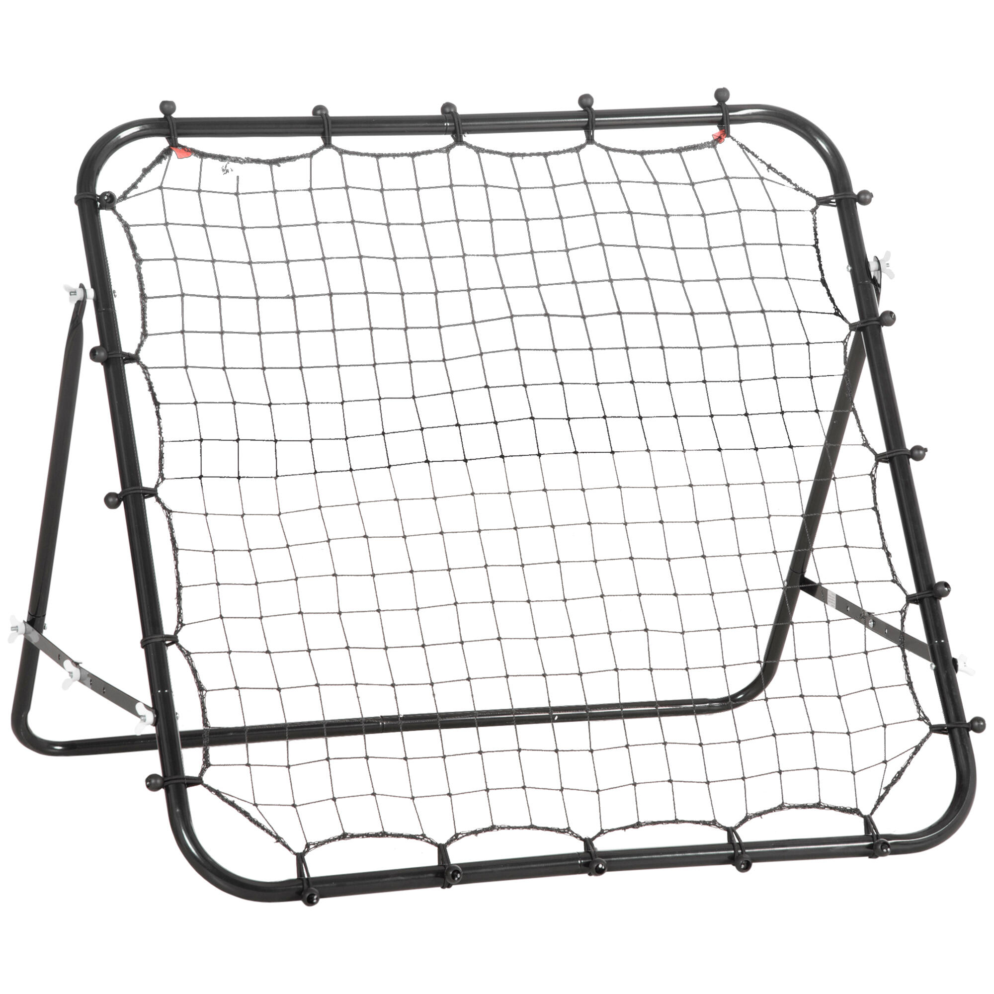 Rede de rebote 96x80x96 cm preto HOMCOM