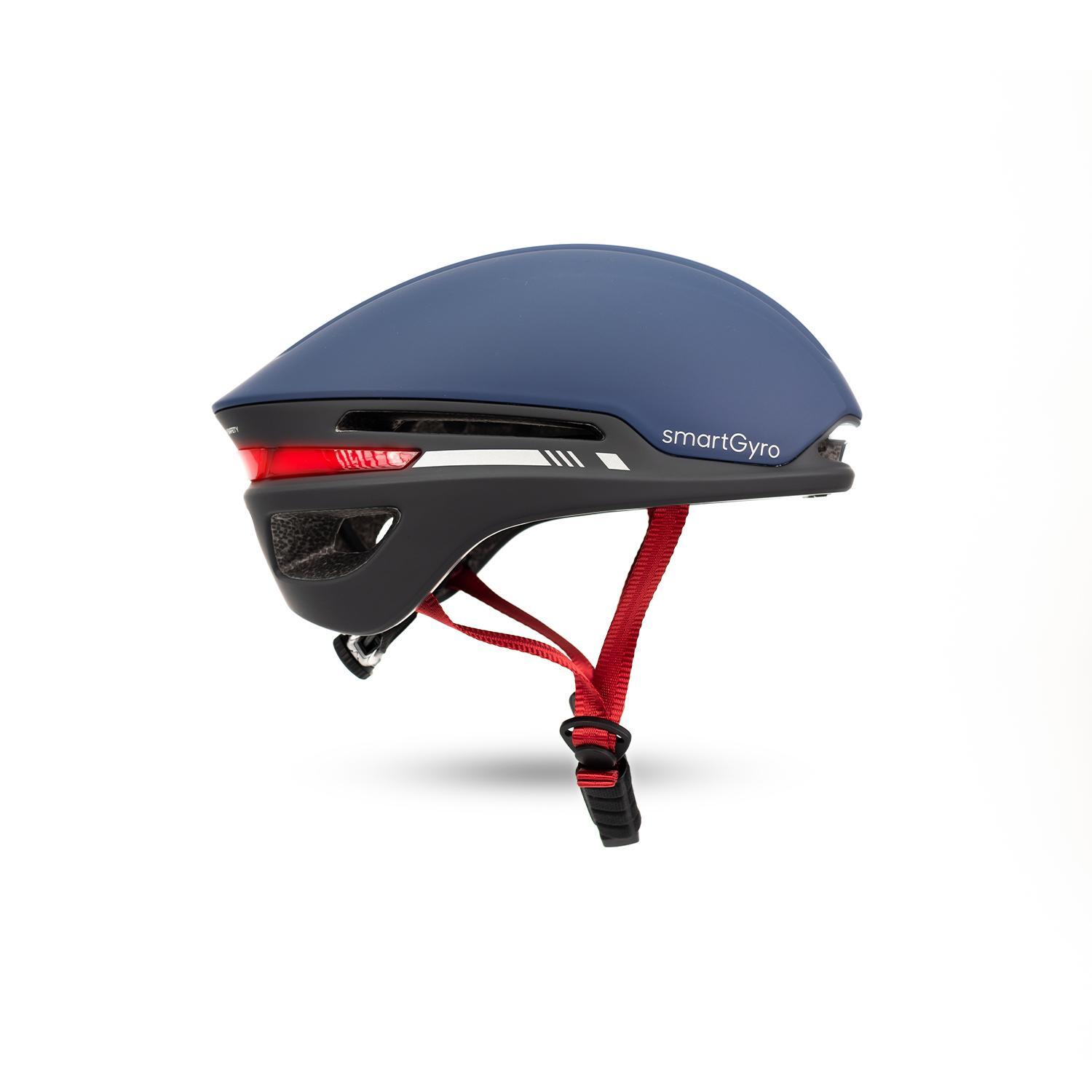 Casco Inteligente smartGyro smart Helmet 2, Patinetes y Bicicletas, M Blue 4/7