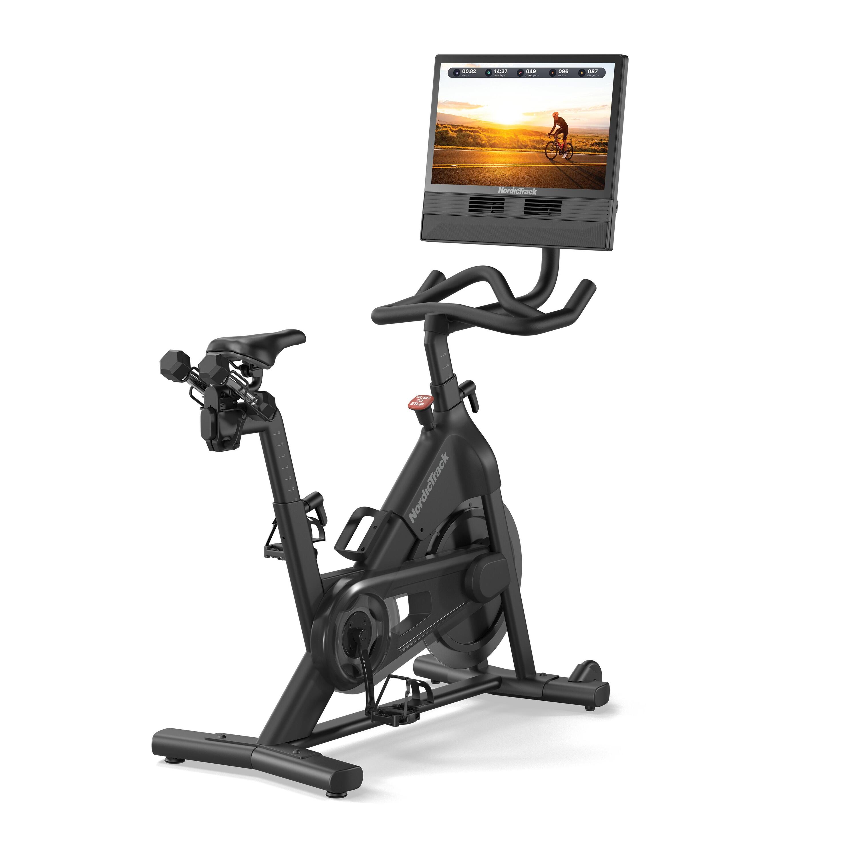 Hometrainer 24 Studio Bike / 24 weerstandsniveaus + Twee halters 1/7
