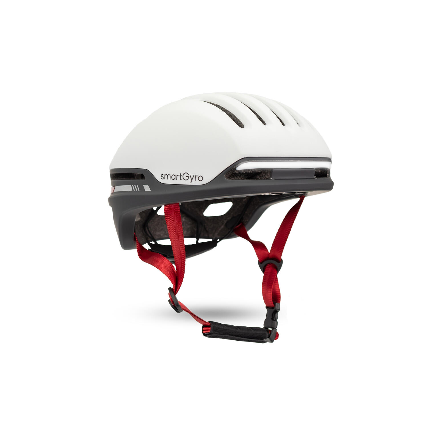 Casque smartGyro Smart Helmet 2, Patinetes et Biciclettes, M/L Blanc 6/7