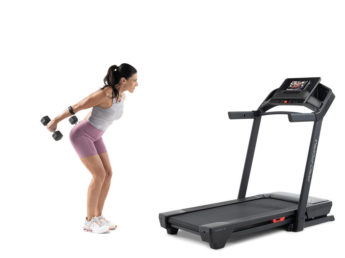 Loopband Carbon TLS / 5” LCD-scherm / 16 km/u 7/7