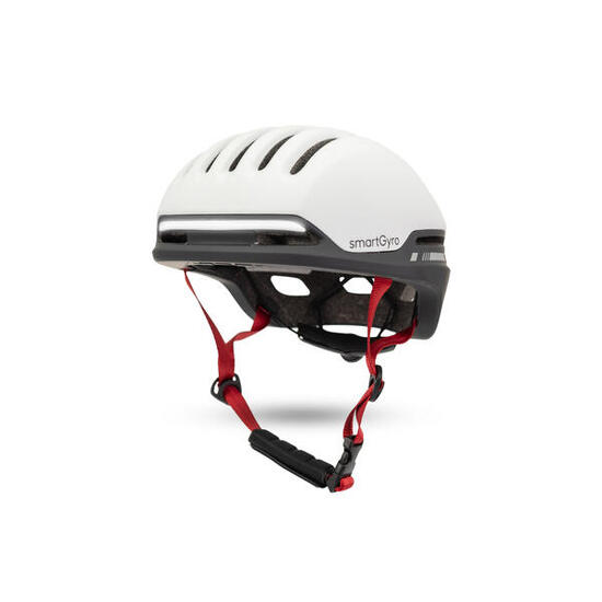 Casque smartGyro Smart Helmet 2, Patinetes et Biciclettes, M/L Blanc