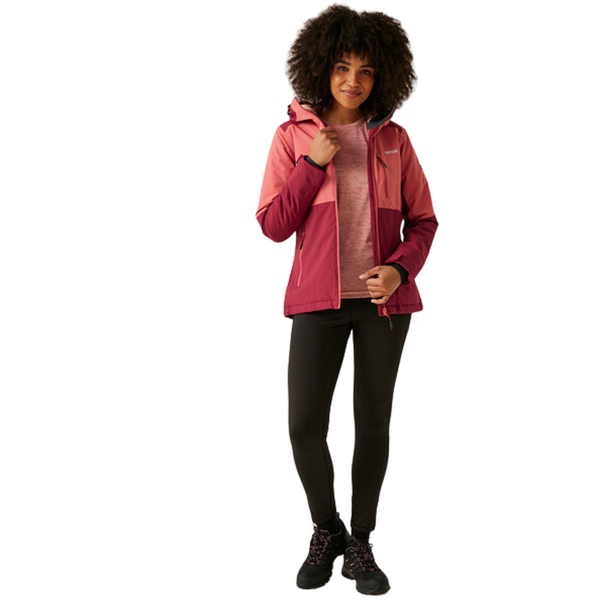 Dames Kelora Geïsoleerde Waterdichte Jas (Rumba Rood/Mineraal Rood) 4/5