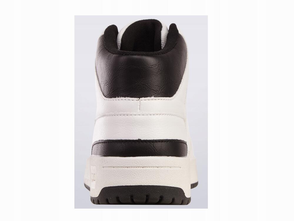 BUTY sportowe KAPPA CODA MID 243406-1011 wysokie białe uniseks 37 6/7
