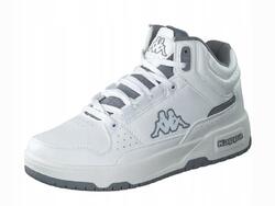 BUTY męskie KAPPA JONSCHA 243316-1014 wysokie biało szare na co dzień 44