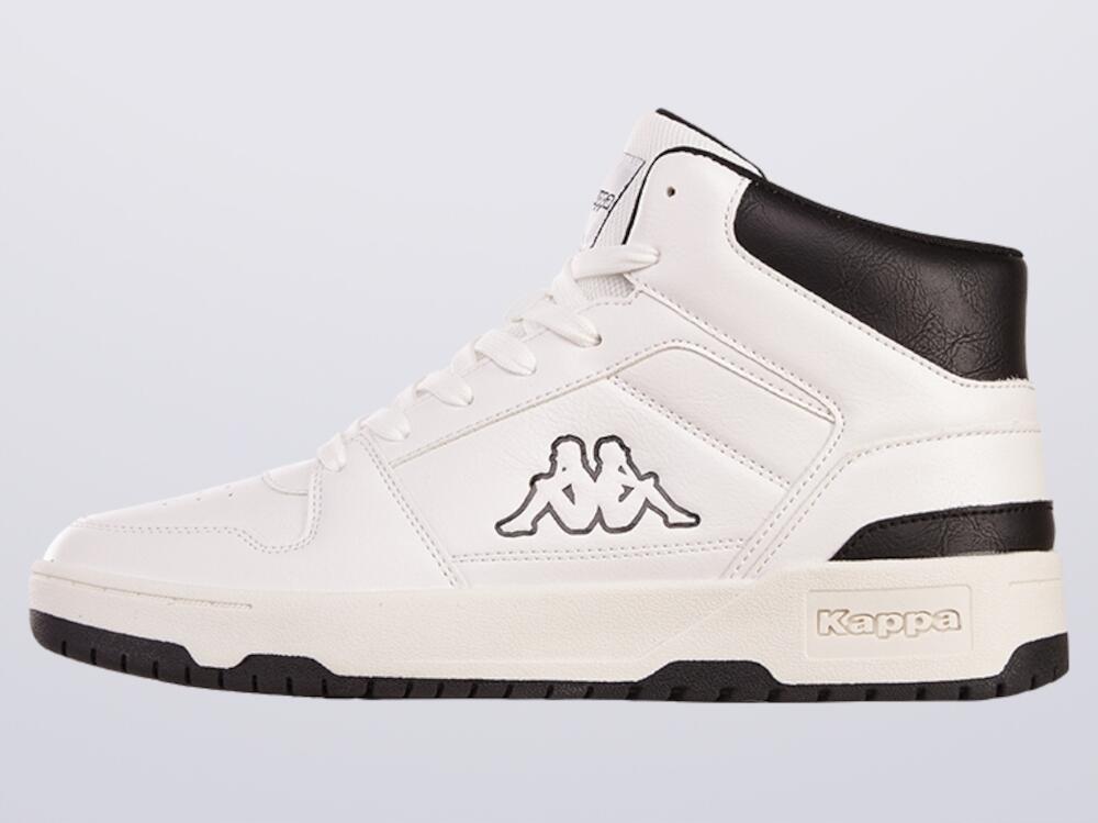 BUTY sportowe KAPPA CODA MID 243406-1011 wysokie białe uniseks 37 3/7