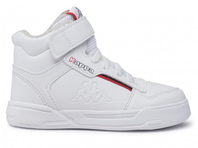 BUTY dziecięce KAPPA MANGAN 260827K-1020 wysokie za kostkę białe futerko 27 3/7