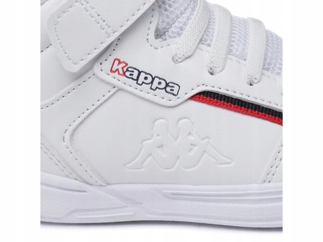 BUTY dziecięce KAPPA MANGAN 260827K-1020 wysokie za kostkę białe futerko 27 7/7