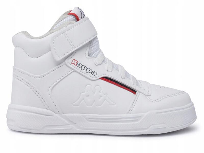 BUTY dziecięce KAPPA MANGAN 260827K-1020 wysokie za kostkę białe futerko 27 1/7
