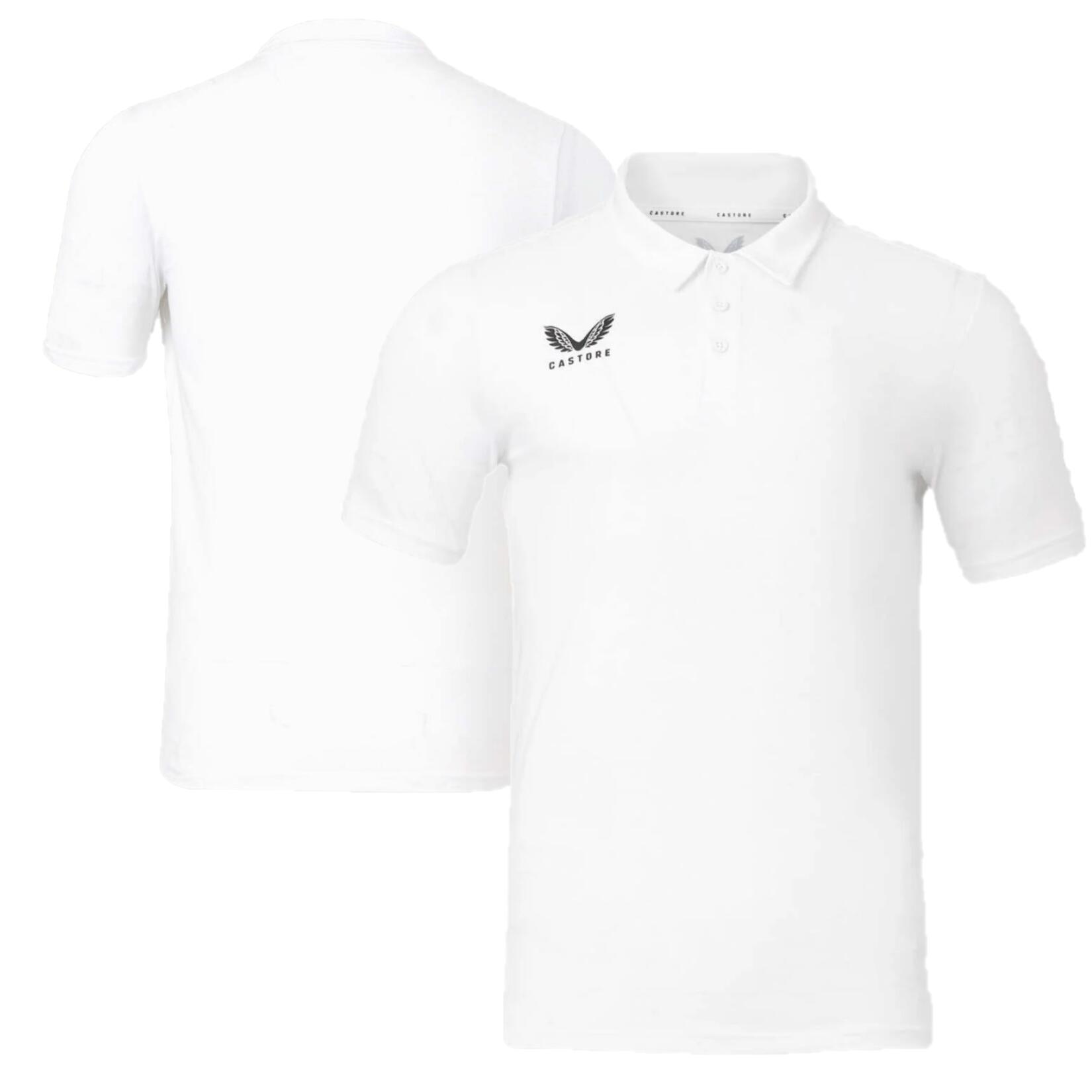 NO BRAND Castore Men's Polo Shirt Short Sleeve White Leisure Polo