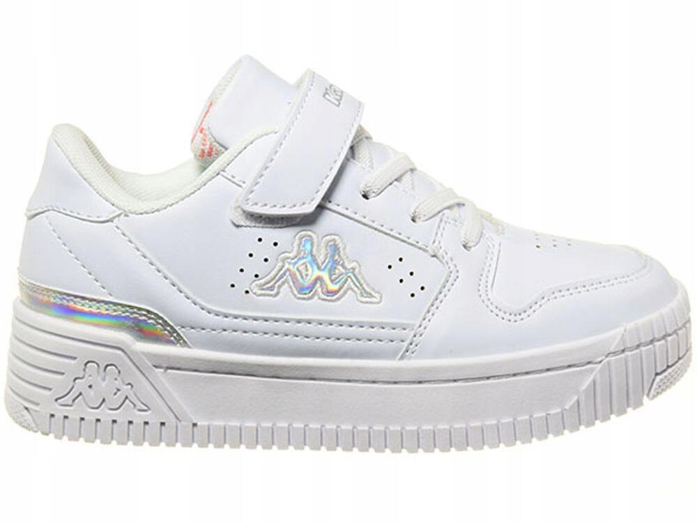 Buty dziecięce KAPPA EMELA 261057K-1017 białe sportowe holograficzne 28 1/7