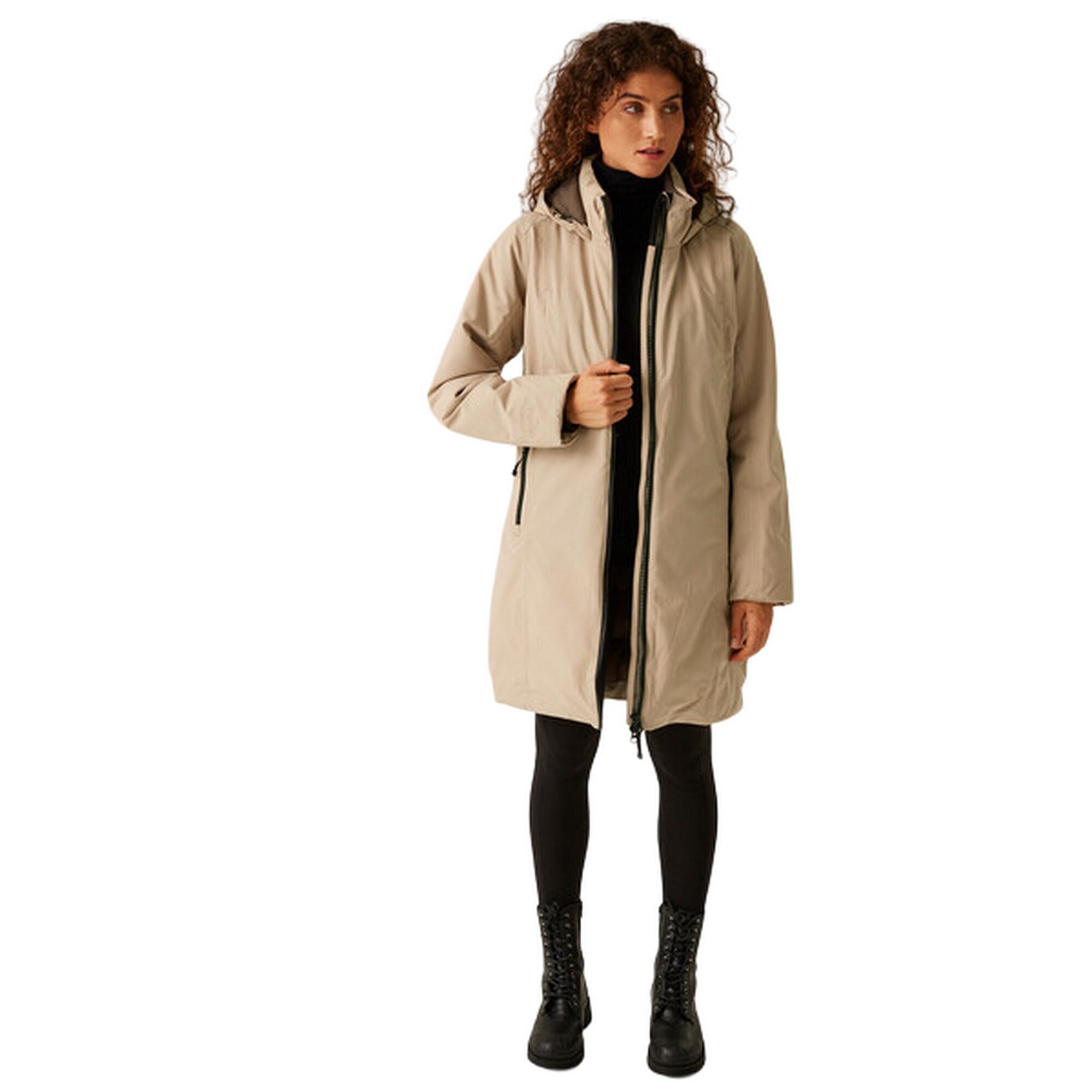 Dames Yewbank IV Waterdichte Jas (Warm Taupe/Bueno) 4/5