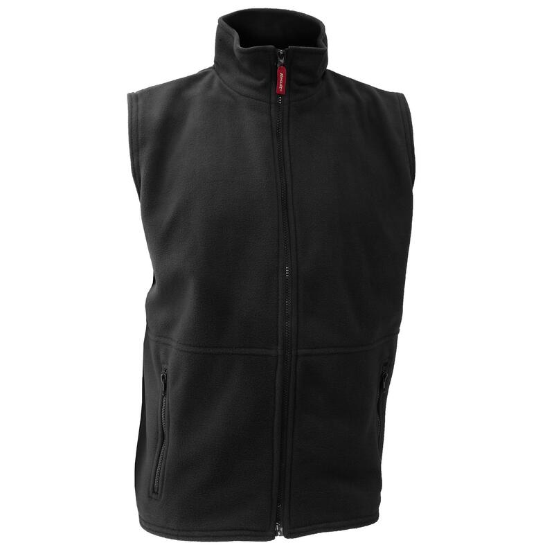 Heren Actief Anti Pilling Fleece Bodywarmer Jasje (Zwart)