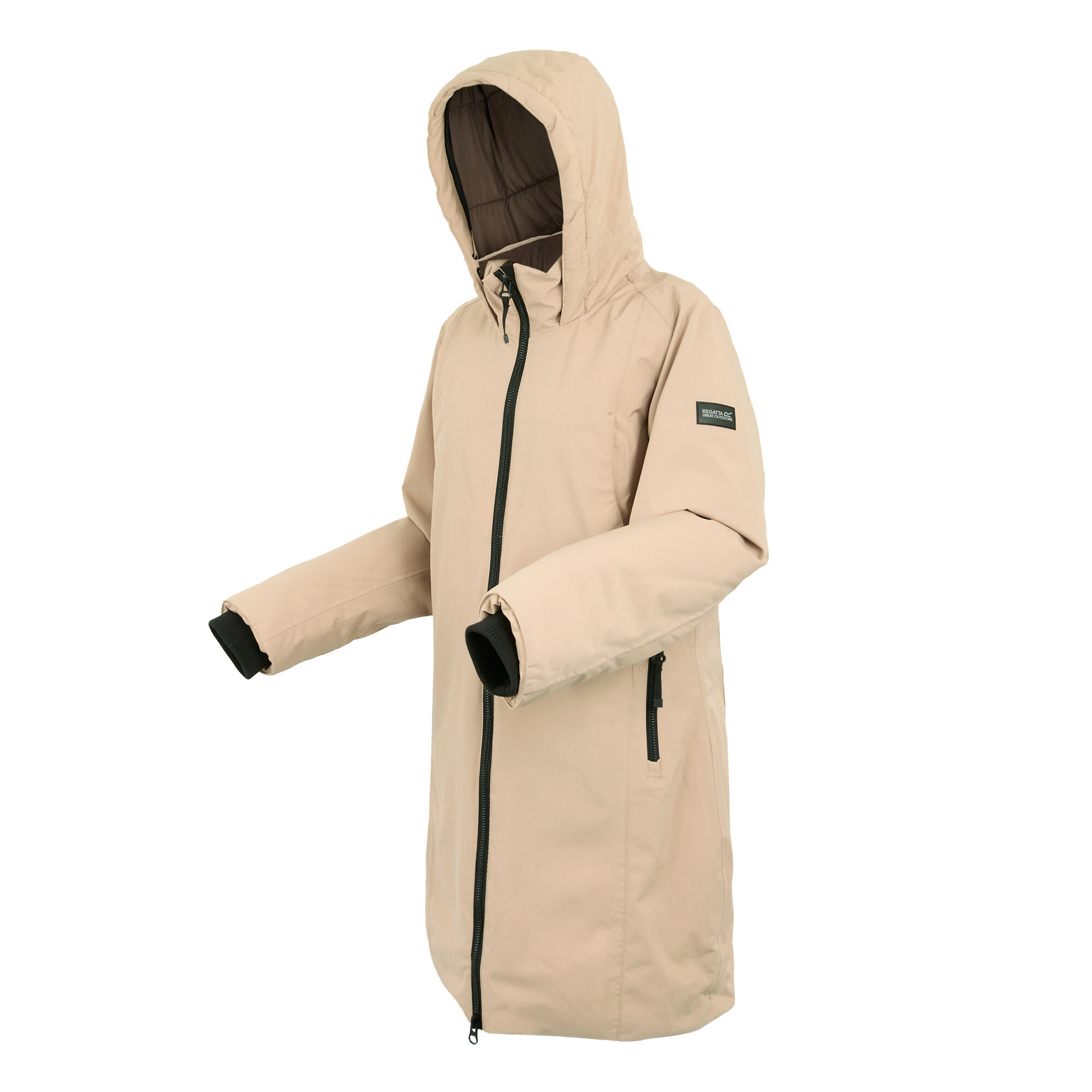 Dames Yewbank IV Waterdichte Jas (Warm Taupe/Bueno) 3/5