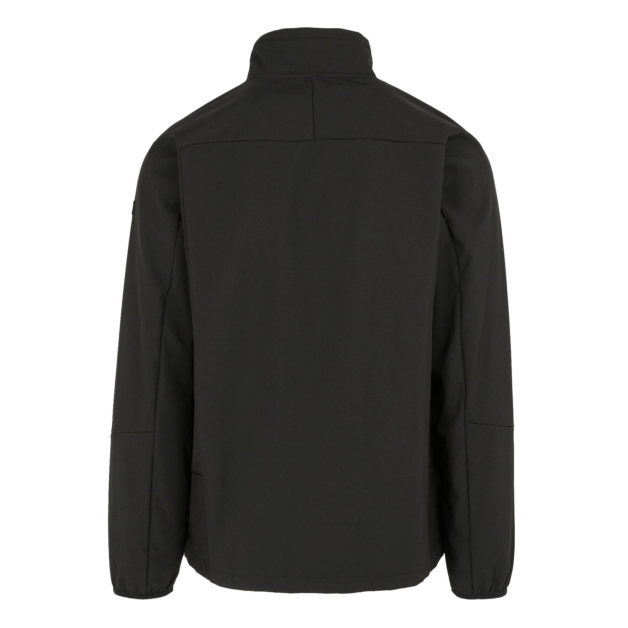 Veste Softshell MOUTDALE Homme (Noir / Ocre Rouge) 2/5