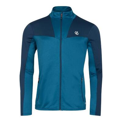 Heren substratum ii core stretch midlayer (ijsvogelblauw/moonlight denim)