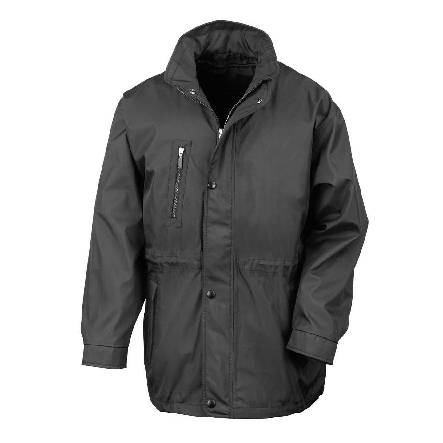 Cappotto Invernale Traspirante E Impermeabile Uomo Result Nero 2/3