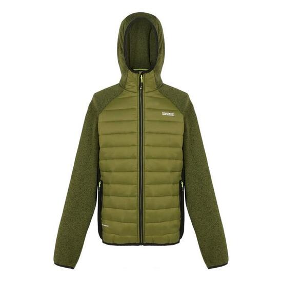 Veste Hybride NEWHILL Homme (Vert Néphrite / Noir)