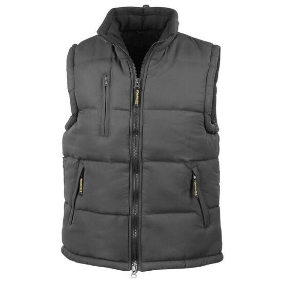 Doudoune Rembourrée Hydrofuge Et Coupevent Homme (Noir)