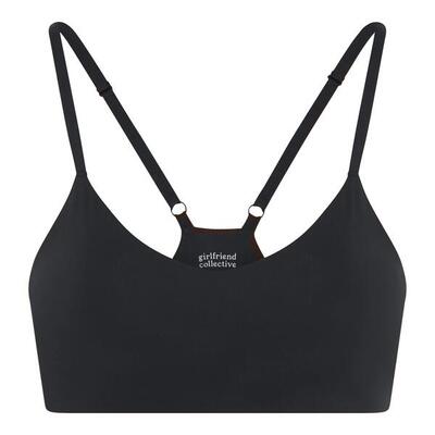 Dames v hals bralette (espresso)