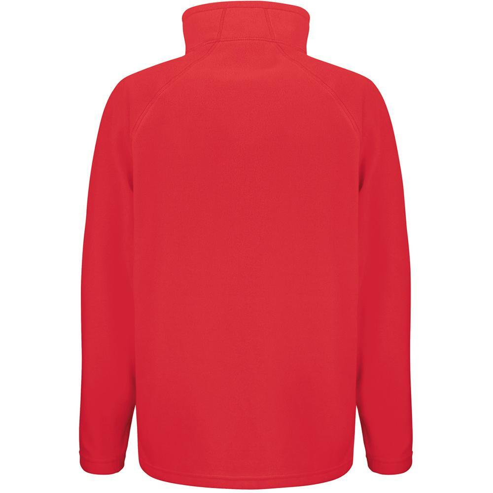Veste Molletonnée Core Mens Micron Anti Pill Jacket (Rouge) 2/3
