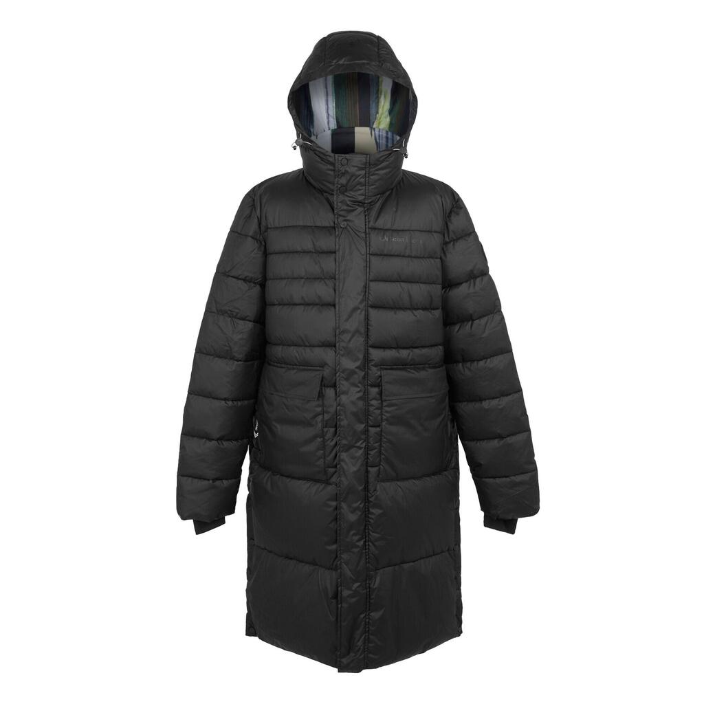 Mens Christian Lacroix Collongues Long Length Padded Jacket (Black)